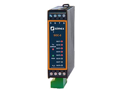 바이너리 출력 to RS-485 Modbus RTU